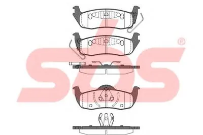 Комплект тормозных колодок, дисковый тормоз sbs купить