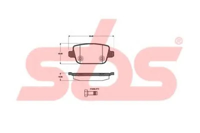 Комплект тормозных колодок, дисковый тормоз sbs купить