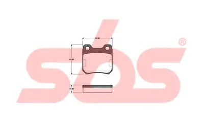 Комплект тормозных колодок, дисковый тормоз sbs купить