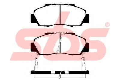 Комплект тормозных колодок, дисковый тормоз sbs купить