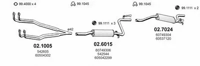 Система выпуска ОГ ASSO купить