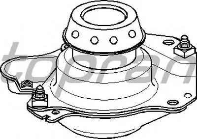 Подвеска, ступенчатая коробка передач TOPRAN купить