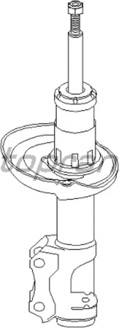 Амортизатор TOPRAN купить