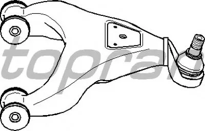 Рычаг независимой подвески колеса, подвеска колеса TOPRAN купить