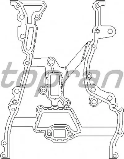 Прокладка, масляный насос TOPRAN купить