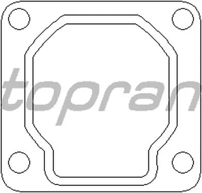 Прокладка, труба выхлопного газа TOPRAN купить