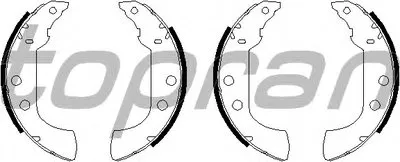 Комплект тормозных колодок TOPRAN купить