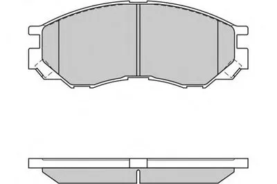 Комплект тормозных колодок, дисковый тормоз E.T.F. купить