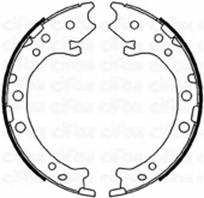 Комплект тормозных колодок, стояночная тормозная система CIFAM купить