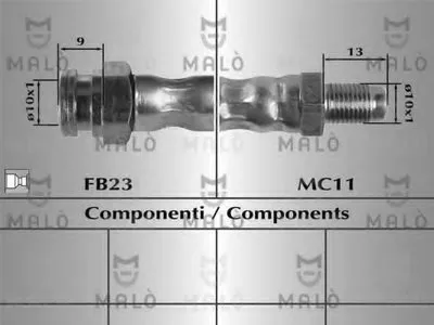 Тормозной шланг MALÒ купить