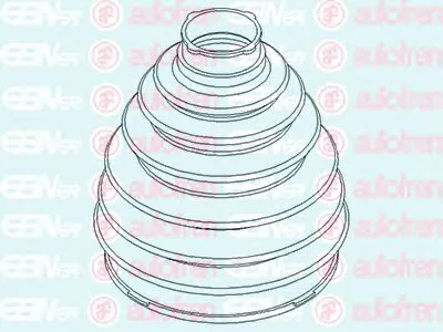 Комплект пылника, приводной вал AUTOFREN SEINSA купить