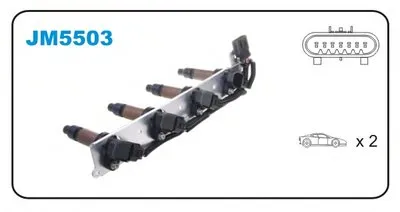 Катушка зажигания JANMOR купить