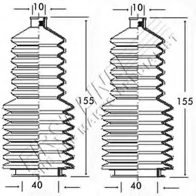 Пыльник, рулевое управление FIRST LINE купить