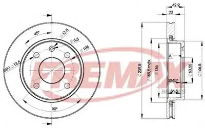 Тормозной диск Premium Black Carbon + FREMAX купить