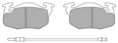 Комплект тормозных колодок, дисковый тормоз FREMAX купить