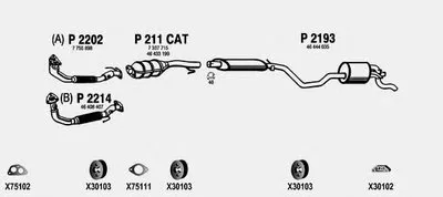 Система выпуска ОГ FENNO купить