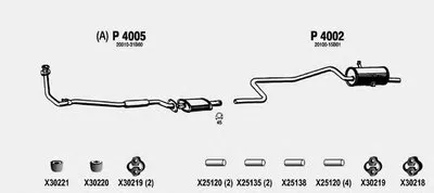 Система выпуска ОГ FENNO купить
