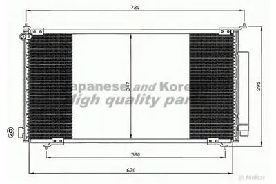 Конденсатор, кондиционер ASHUKI купить