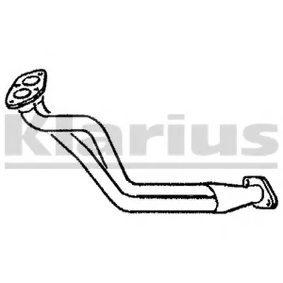 Труба выхлопного газа KLARIUS купить