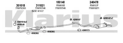 Система выпуска ОГ KLARIUS купить
