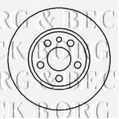 Тормозной диск BORG & BECK купить
