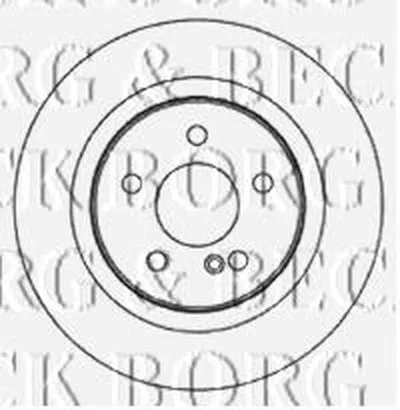 Тормозной диск BORG & BECK купить