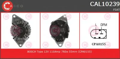 Генератор GENUINE SERIES CASCO купить