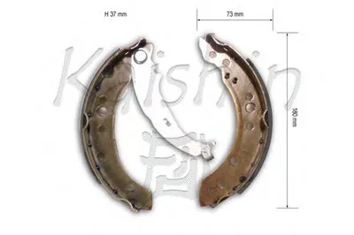 Комплект тормозных колодок KAISHIN купить