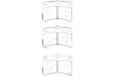 Комплект тормозных колодок, дисковый тормоз WAGNER купить