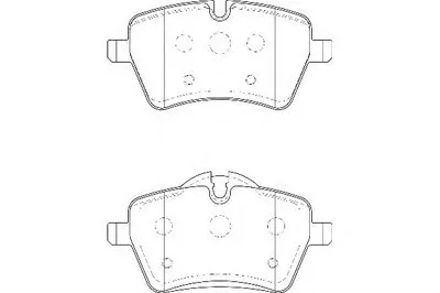 Комплект тормозных колодок, дисковый тормоз WAGNER купить