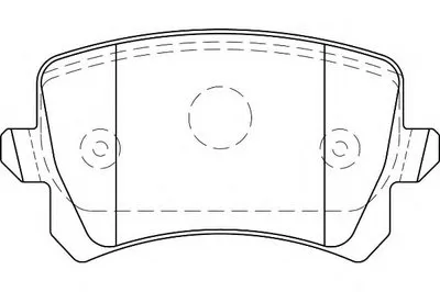 Комплект тормозных колодок, дисковый тормоз WAGNER купить