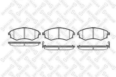 Комплект тормозных колодок, дисковый тормоз STELLOX купить