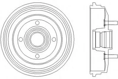 Тормозной барабан HELLA PAGID купить
