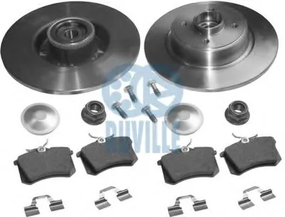 Комплект тормозов, дисковый тормозной механизм RUVILLE купить