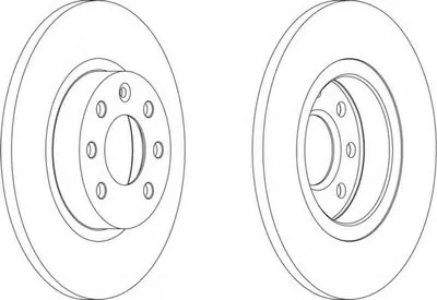 Тормозной диск PREMIER FERODO купить