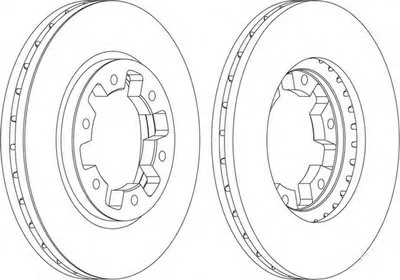 Тормозной диск PREMIER FERODO купить
