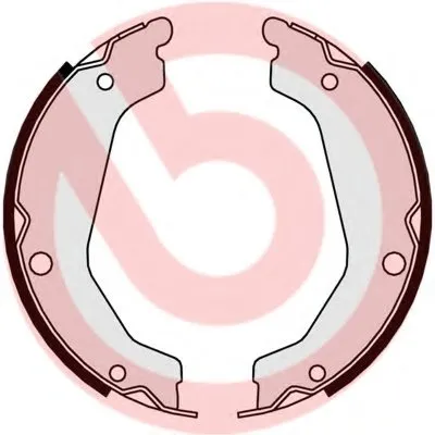 Комплект тормозных колодок, стояночная тормозная система BREMBO купить