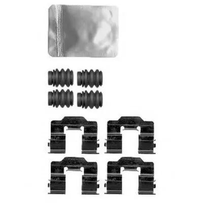 Комплектующие, колодки дискового тормоза DELPHI купить