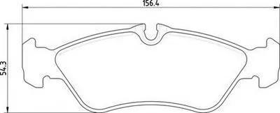 Комплект тормозных колодок, дисковый тормоз MAGNETI MARELLI купить