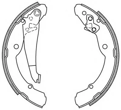Комплект тормозных колодок ADVANCE OPEN PARTS купить