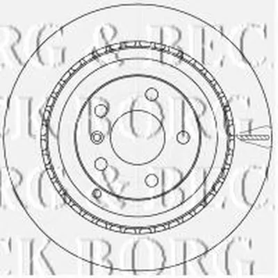 Тормозной диск BORG & BECK купить
