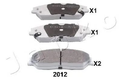 Комплект тормозных колодок, дисковый тормоз JAPKO купить
