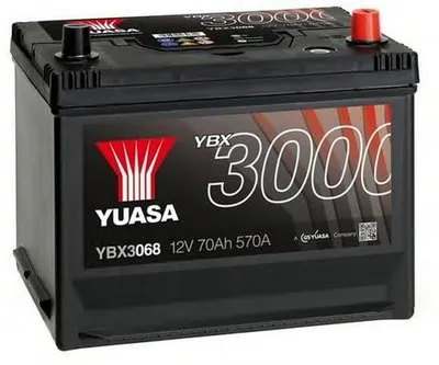 Стартерная аккумуляторная батарея YBX3000 SMF Batteries YUASA купить