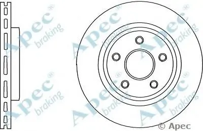Тормозной диск APEC braking купить