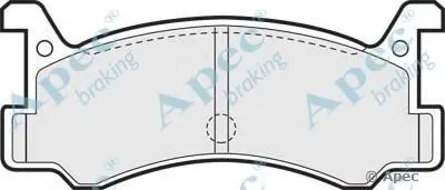 Комплект тормозных колодок, дисковый тормоз APEC braking купить