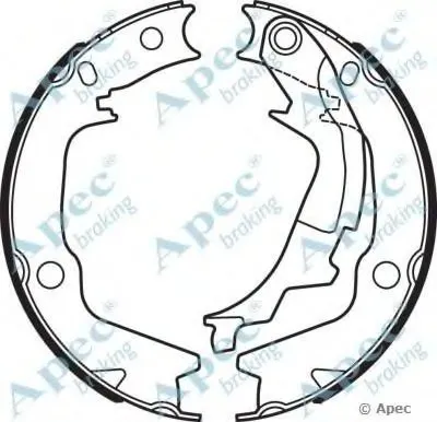 Тормозные колодки APEC braking купить