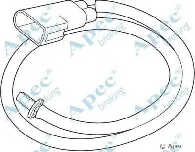 Указатель износа, накладка тормозной колодки APEC braking купить
