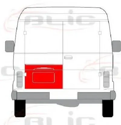 Задняя дверь BLIC купить