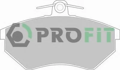 Комплект тормозных колодок, дисковый тормоз PROFIT купить