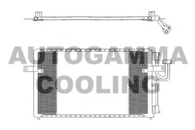 Конденсатор, кондиционер AUTOGAMMA купить